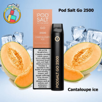 Podsalt Go 2500 Puffs Disposable Vape—Best flavours, long-lasting, top vape in Dubai