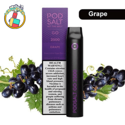Podsalt Go 2500 Puffs Disposable Vape—Best flavours, long-lasting, top vape in Dubai