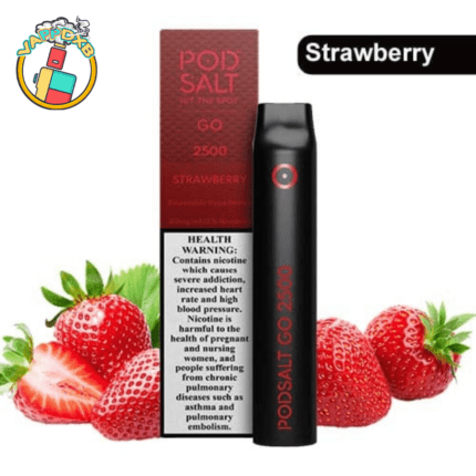 Podsalt Go 2500 Puffs Disposable Vape—Best flavours, long-lasting, top vape in Dubai