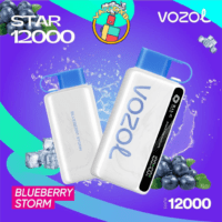 Vozol Star 12000 Puffs disposable vape with 12,000 puffs, various flavors, and sleek design – Best disposable vape in Dubai.
