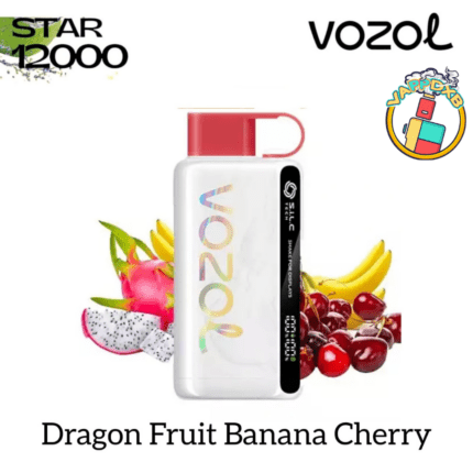 Vozol Star 12000 Puffs disposable vape with 12,000 puffs, various flavors, and sleek design – Best disposable vape in Dubai.