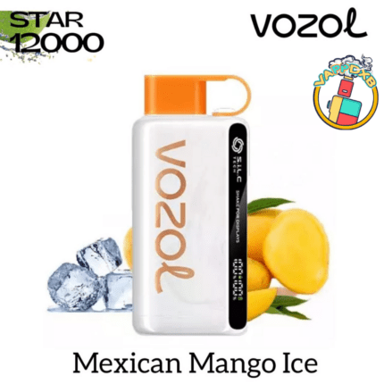 Vozol Star 12000 Puffs disposable vape with 12,000 puffs, various flavors, and sleek design – Best disposable vape in Dubai.