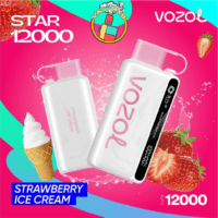 Vozol Star 12000 Puffs disposable vape with 12,000 puffs, various flavors, and sleek design – Best disposable vape in Dubai.