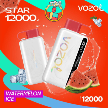 Vozol Star 12000 Puffs disposable vape with 12,000 puffs, various flavors, and sleek design – Best disposable vape in Dubai.