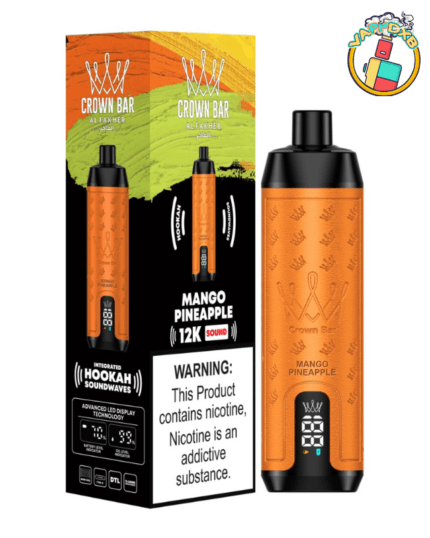 Al Fakher Crown Bar 12000 Puffs Disposable Vape in Dubai – 12 Flavours Available