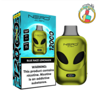 NERD Alien 12000 Puffs Disposable Vape with LCD and 15 flavours – Best in Dubai