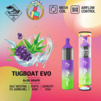 Tugboat Evo 4500 Puffs Disposable Vape – Best Disposable Vape in Dubai with 19 flavours