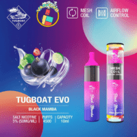 Tugboat Evo 4500 Puffs Disposable Vape – Best Disposable Vape in Dubai with 19 flavours