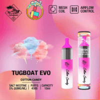 Tugboat Evo 4500 Puffs Disposable Vape – Best Disposable Vape in Dubai with 19 flavours