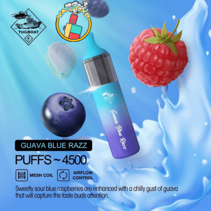 Tugboat Evo 4500 Puffs Disposable Vape – Best Disposable Vape in Dubai with 19 flavours