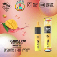 Tugboat Evo 4500 Puffs Disposable Vape – Best Disposable Vape in Dubai with 19 flavours