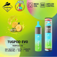 Tugboat Evo 4500 Puffs Disposable Vape – Best Disposable Vape in Dubai with 19 flavours
