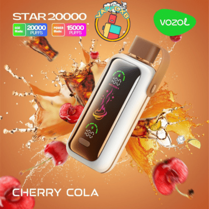 Vozol Star 20000 Puffs – Best Disposable Vape in Dubai with 20 Flavors & Rechargeable Battery