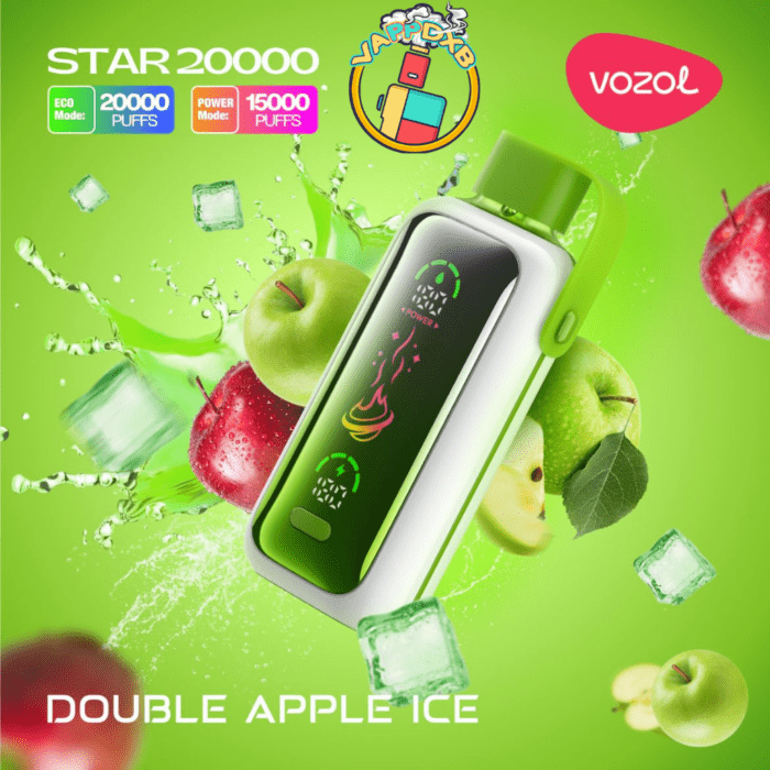 Vozol Star 20000 Puffs – Best Disposable Vape in Dubai with 20 Flavors & Rechargeable Battery