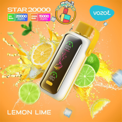 Vozol Star 20000 Puffs – Best Disposable Vape in Dubai with 20 Flavors & Rechargeable Battery