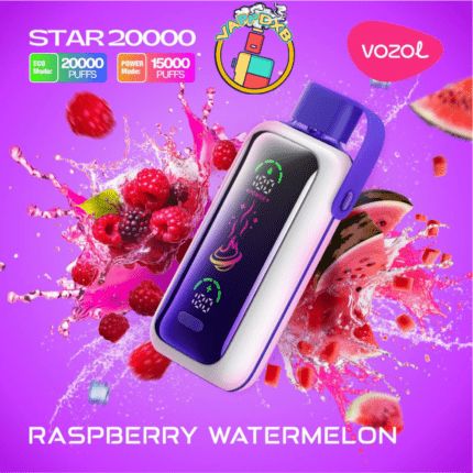 Vozol Star 20000 Puffs – Best Disposable Vape in Dubai with 20 Flavors & Rechargeable Battery