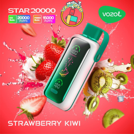 Vozol Star 20000 Puffs – Best Disposable Vape in Dubai with 20 Flavors & Rechargeable Battery