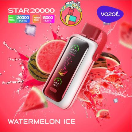 Vozol Star 20000 Puffs – Best Disposable Vape in Dubai with 20 Flavors & Rechargeable Battery