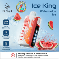 Elf Bar Ice King 30000 Puffs disposable vape in Dubai—5% nicotine, 20 ml, 14 flavours
