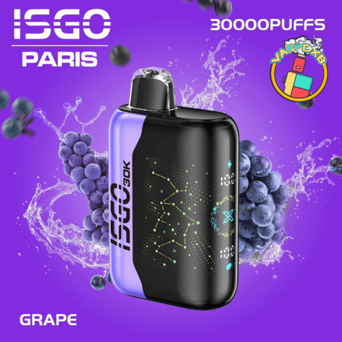 ISGO Paris 30000 Puffs Rechargeable Vape in Dubai