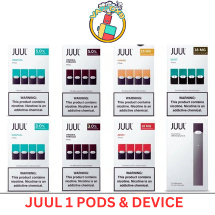 Juul 1 Pods & Devices in Dubai .Authentic Flavors & Devices