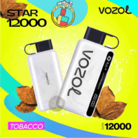 Vozol Star 12000 Puffs disposable vape with 12,000 puffs, various flavors, and sleek design – Best disposable vape in Dubai.
