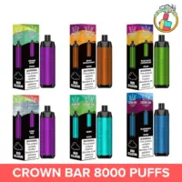 Al Fakher Crown Bar 8000 Puff Vape