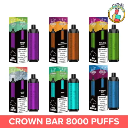 Al Fakher Crown Bar 8000 Puff Vape