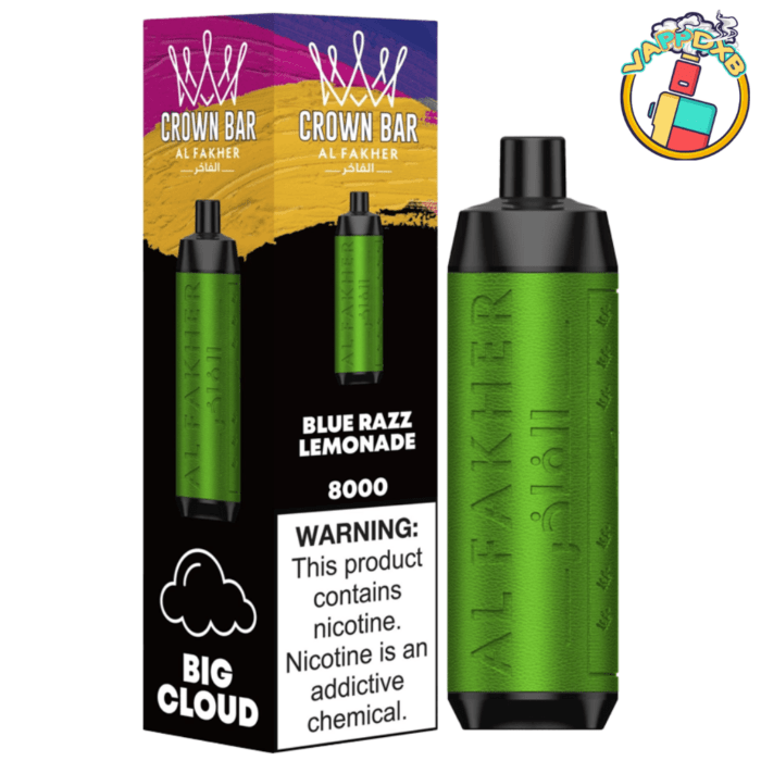 Al Fakher Crown Bar 8000 Puff Vape