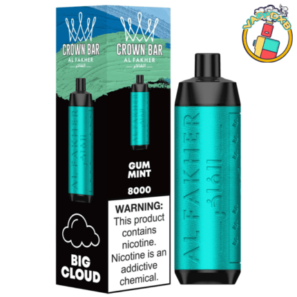 Al Fakher Crown Bar 8000 Puff Vape