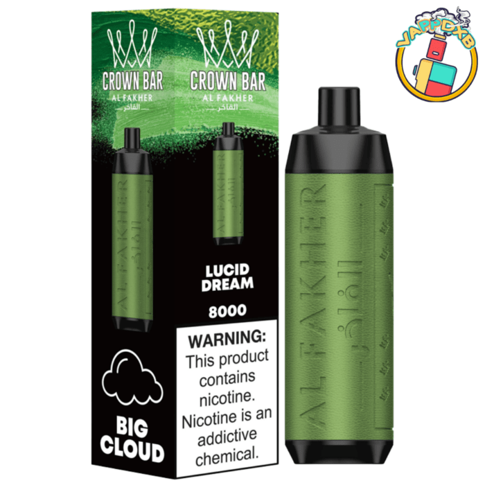 Al Fakher Crown Bar 8000 Puff Vape