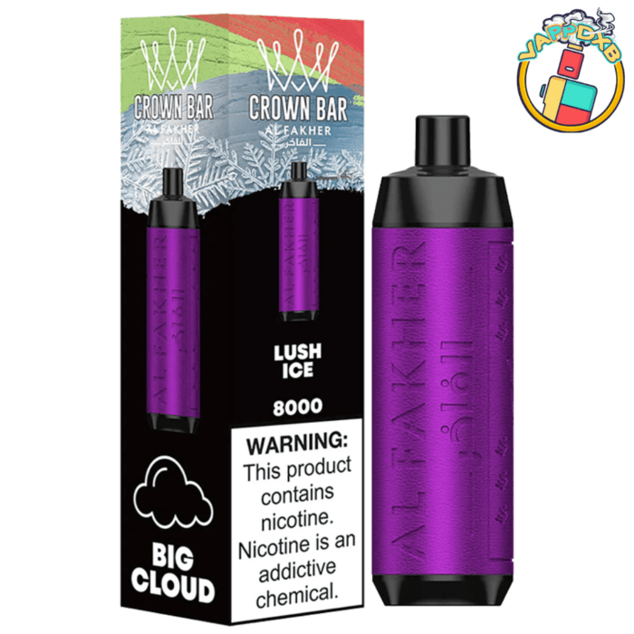 Al Fakher Crown Bar 8000 Puff Vape