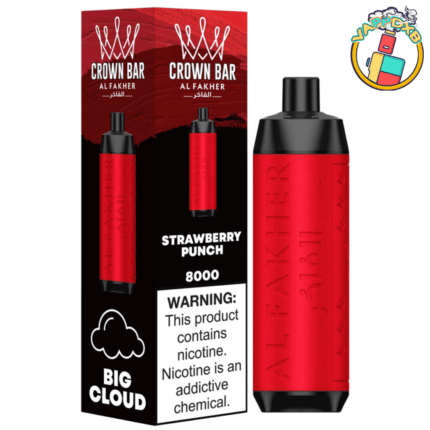 Al Fakher Crown Bar 8000 Puff Vape