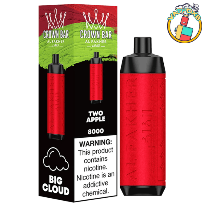 Al Fakher Crown Bar 8000 Puff Vape