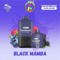 Tugboat 24000 Puffs vape device with sleek design, showcasing dual 12000-puff containers, premium flavours, and high-quality materials for a smooth and satisfying vaping experience.