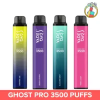 Ghost Pro 3500 Puffs. Enjoy the best flavour with best price in Dubai.