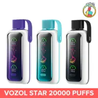 Vozol Star 20000 Puffs – Best Disposable Vape in Dubai with 20 Flavors & Rechargeable Battery