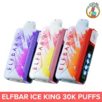 Elf Bar Ice King 30000 Puffs disposable vape in Dubai—5% nicotine, 20 ml, 14 flavours