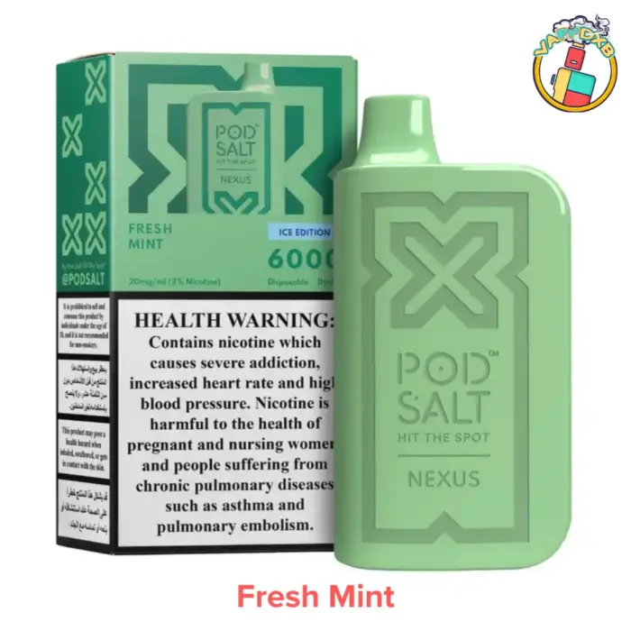 Podsalt Nexus 6000 Puffs Disposable Vape – Best Flavours & Price in Dubai