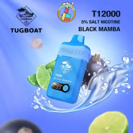 Tugboat T12000 Puffs Disposable Vape in Dubai – Long-lasting, bold flavour, and 12000 puffs