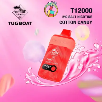 Tugboat T12000 Puffs Disposable Vape in Dubai – Long-lasting, bold flavour, and 12000 puffs