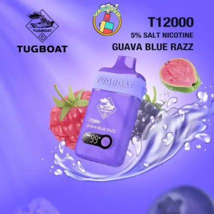 Tugboat T12000 Puffs Disposable Vape in Dubai – Long-lasting, bold flavour, and 12000 puffs