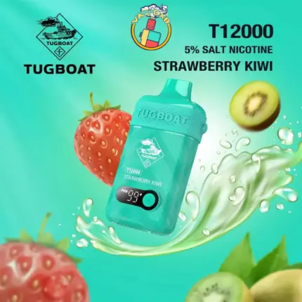 Tugboat T12000 Puffs Disposable Vape in Dubai – Long-lasting, bold flavour, and 12000 puffs