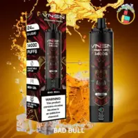 VNSN Quake Pro 14000 Puffs disposable vape with LED screen and airflow control in Dubai