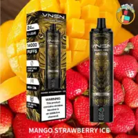 VNSN Quake Pro 14000 Puffs disposable vape with LED screen and airflow control in Dubai