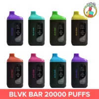BLVK Bar 20000 Puffs disposable vape in Dubai – best long-lasting vape with 15 flavours